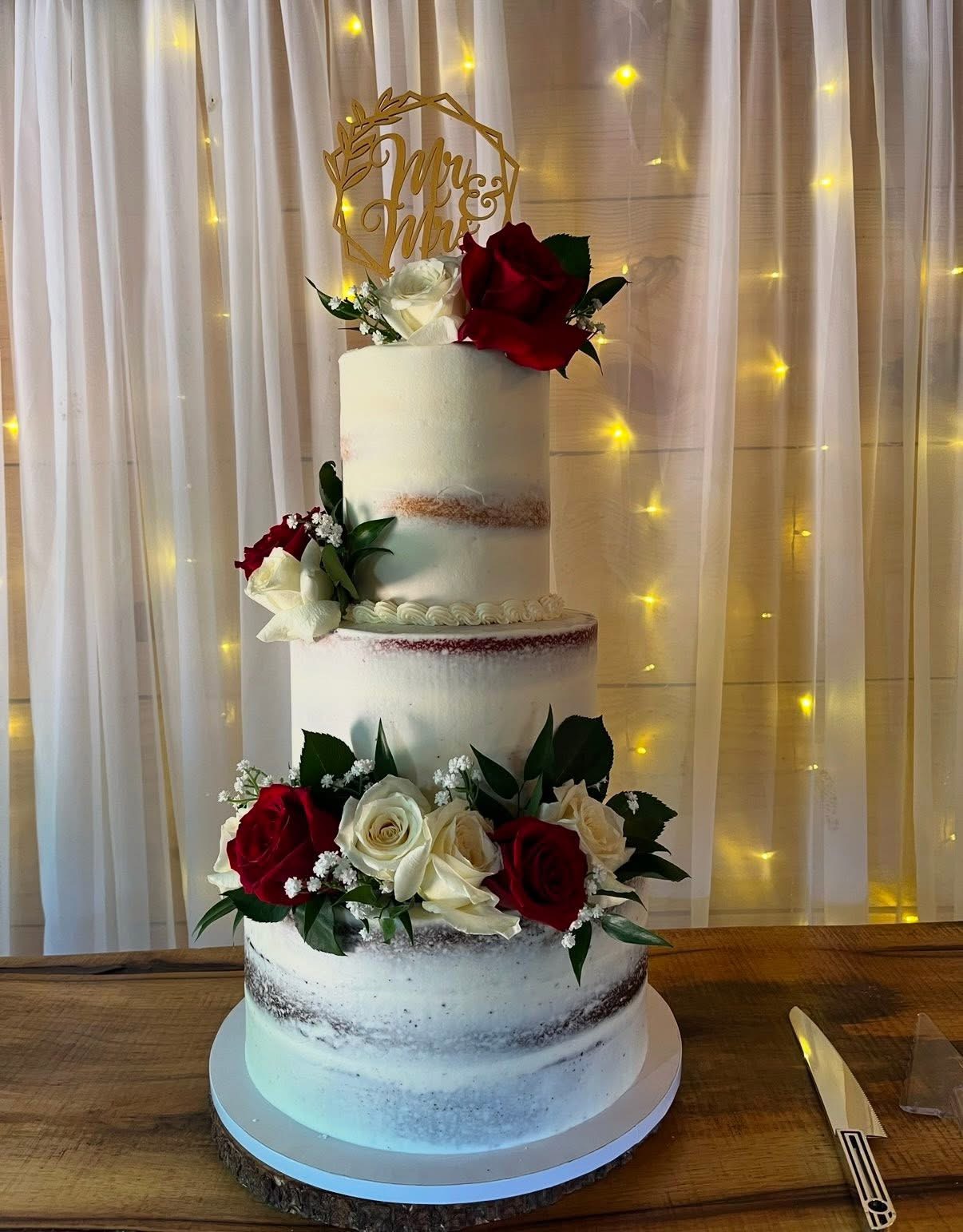 Custom decorated cake